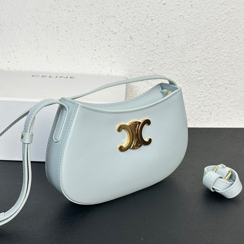 Ce1i*e MEDIUM TILLY BAG in shiny calfskin