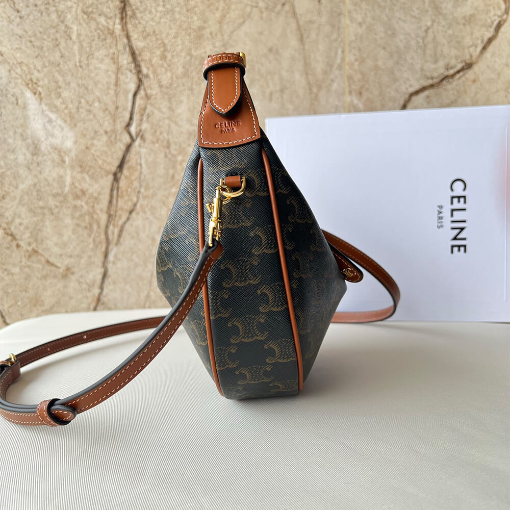 Teen Ce1i*e Lulu IN TRIOMPHE CANVAS AND CALFSKIN