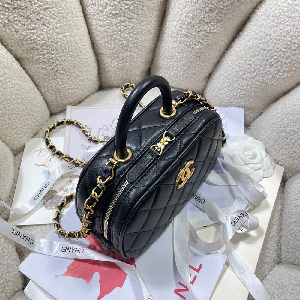 Ch**el Mini Bowling Bag(HIGH-END GRADE)