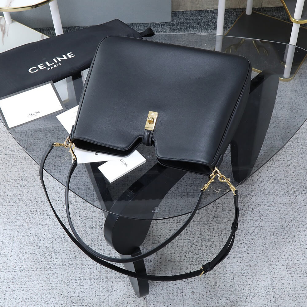 Ce1i*e MEDIUM CAMILLE 16 SOFT BAG IN SMOOTH CALFSKIN(HIGH-END GRADE)