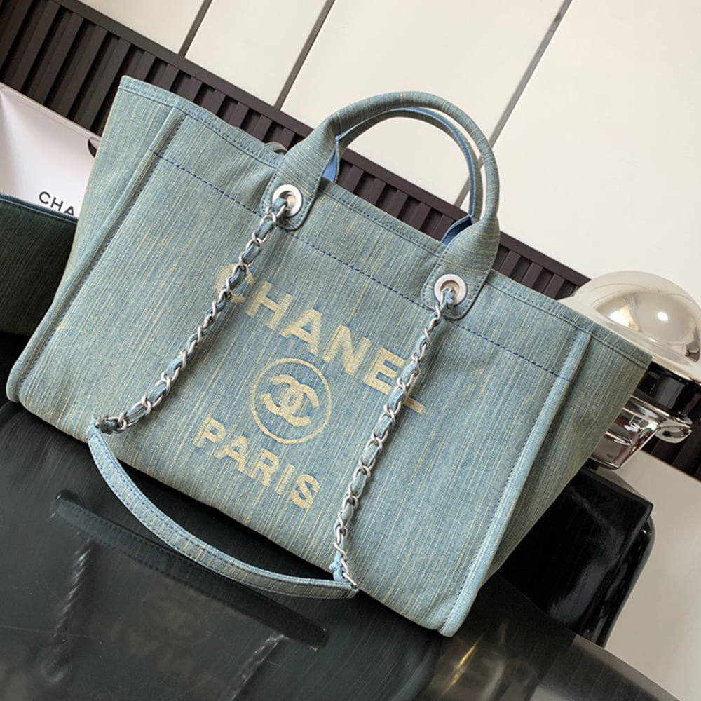 Ch**el Deauville Large Tote(HIGH-END GRADE)