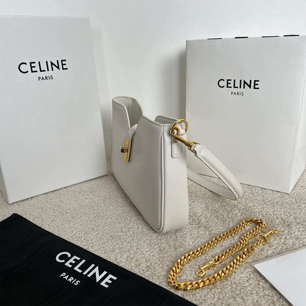 Ce1i*e SHOULDER CAMILLE 16 SOFT IN SMOOTH CALFSKIN(HIGH-END GRADE)