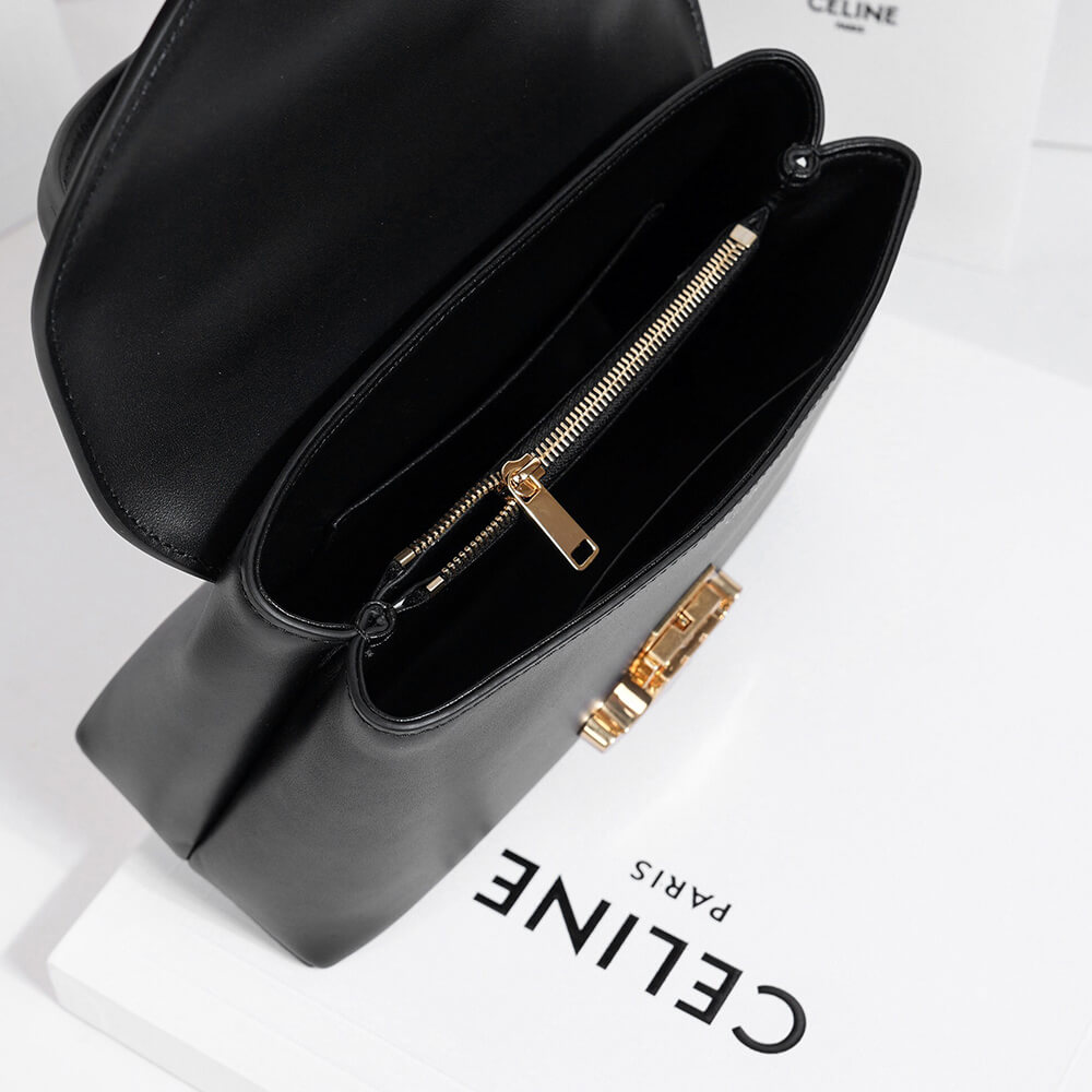 Ce1i*e TEEN NINO BAG IN TRIOMPHE CANVAS(HIGH-END GRADE)