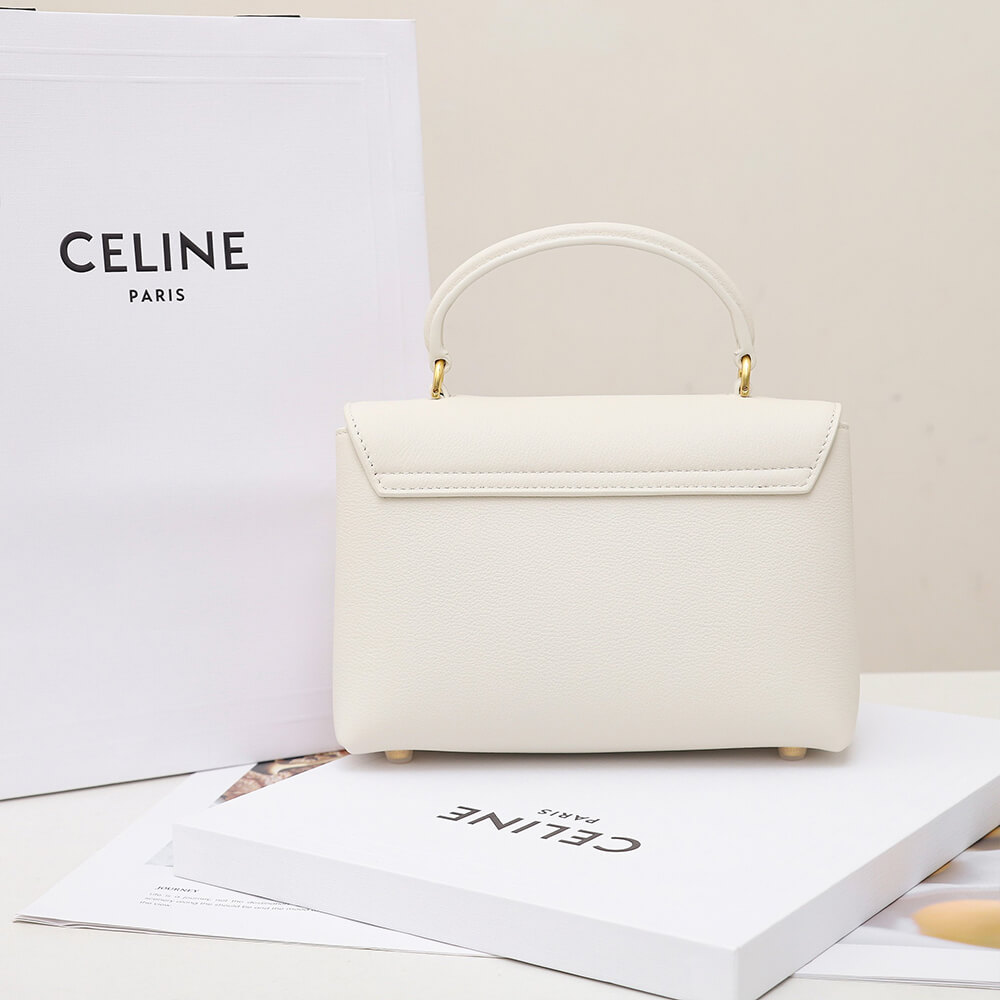 Ce1i*e TEEN NINO BAG IN TRIOMPHE CANVAS(HIGH-END GRADE)