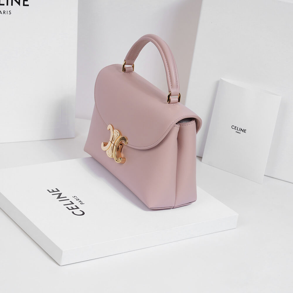 Ce1i*e TEEN NINO BAG IN TRIOMPHE CANVAS(HIGH-END GRADE)