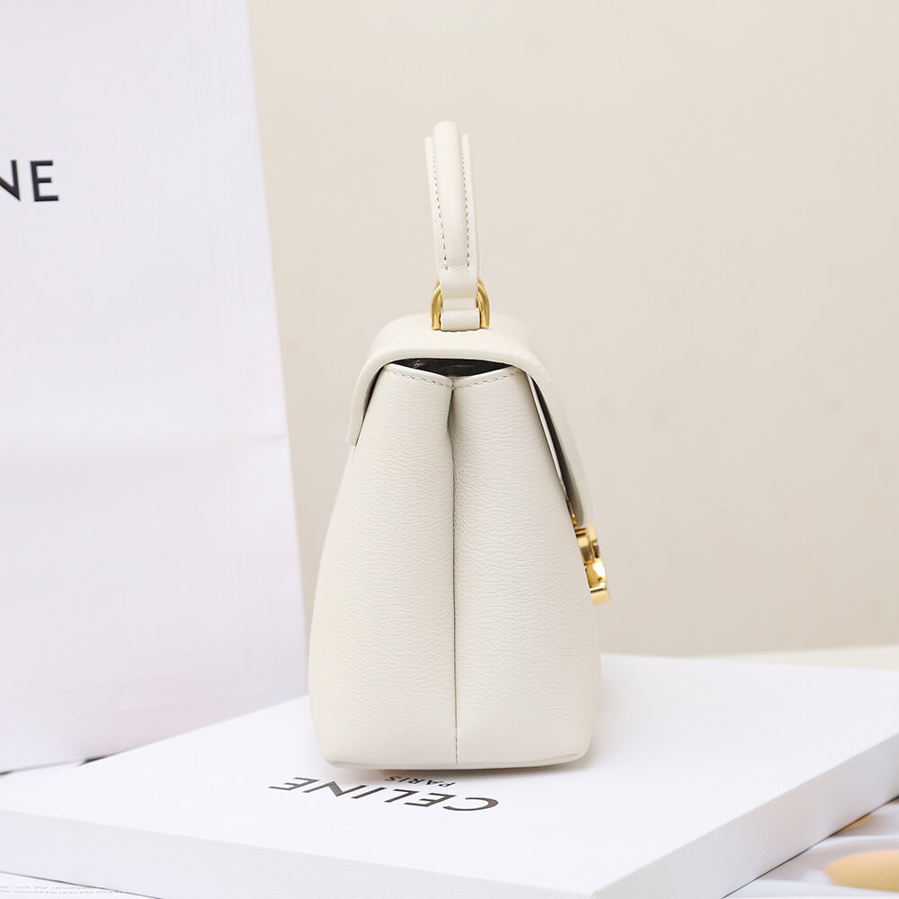 Ce1i*e TEEN NINO BAG IN TRIOMPHE CANVAS(HIGH-END GRADE)