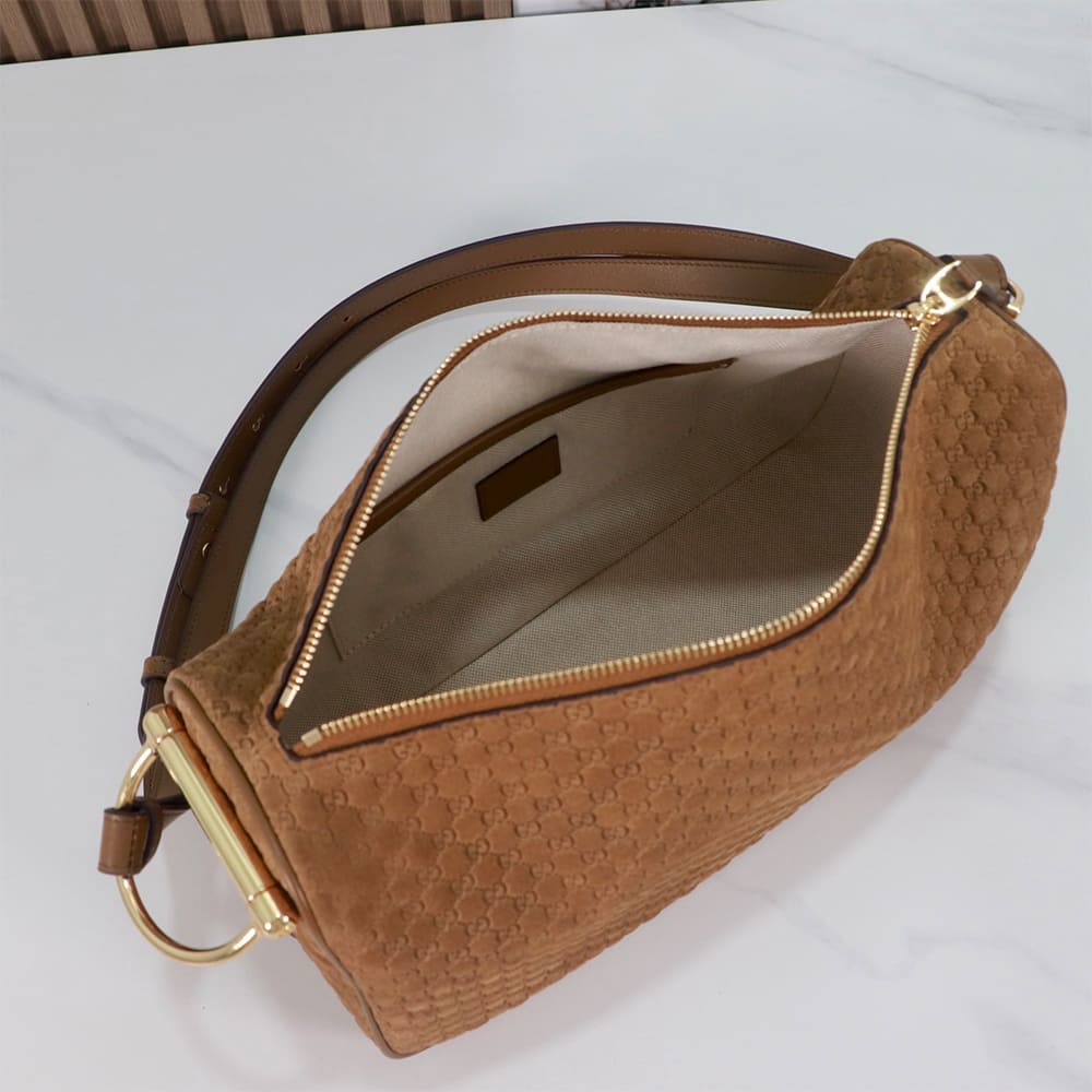 Gvc*1 Half Horsebit medium shoulder bag