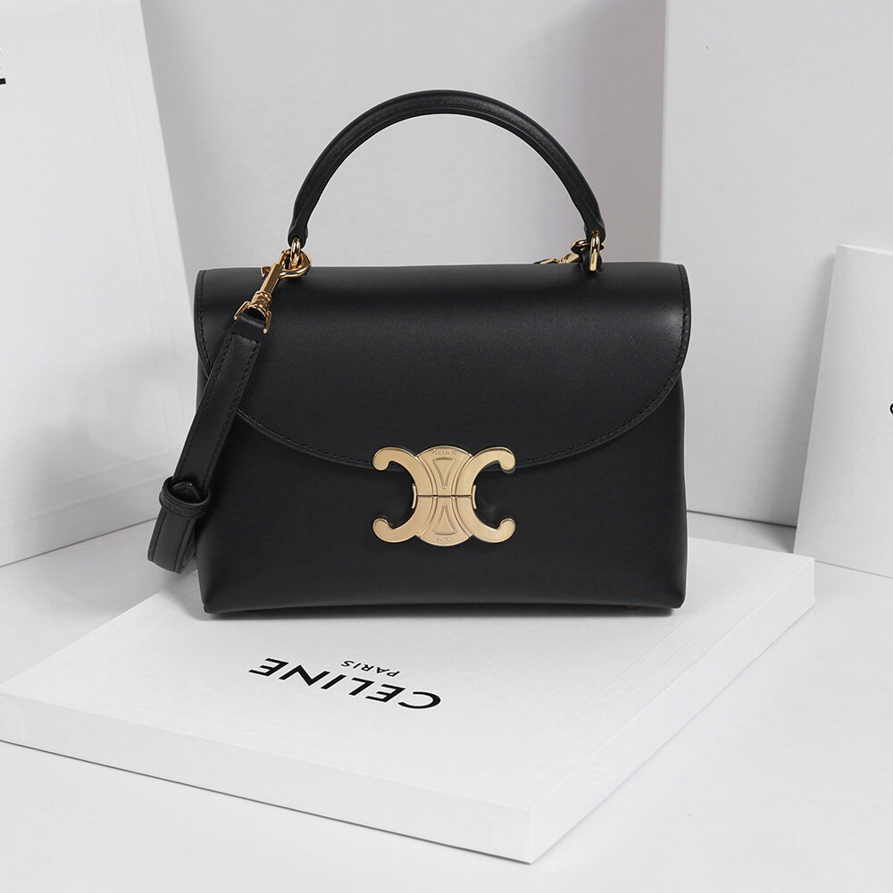 Ce1i*e TEEN NINO BAG IN TRIOMPHE CANVAS(HIGH-END GRADE)