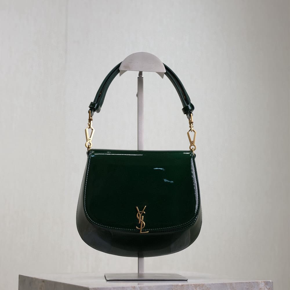 Y51 Mini VOLTAIRE TOP HANDLE bag in patent leather