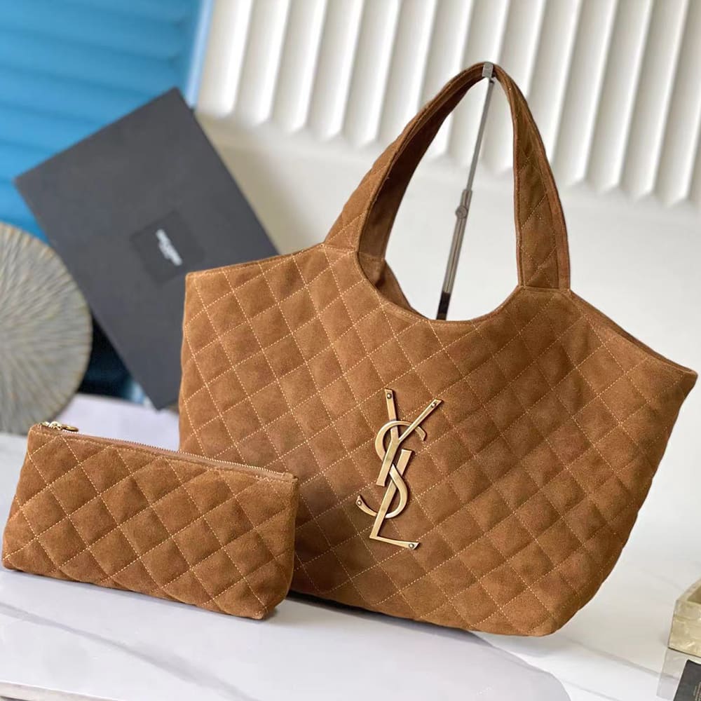 Y51 CARE Medium in quilted suede(HIGH-END GRADE)