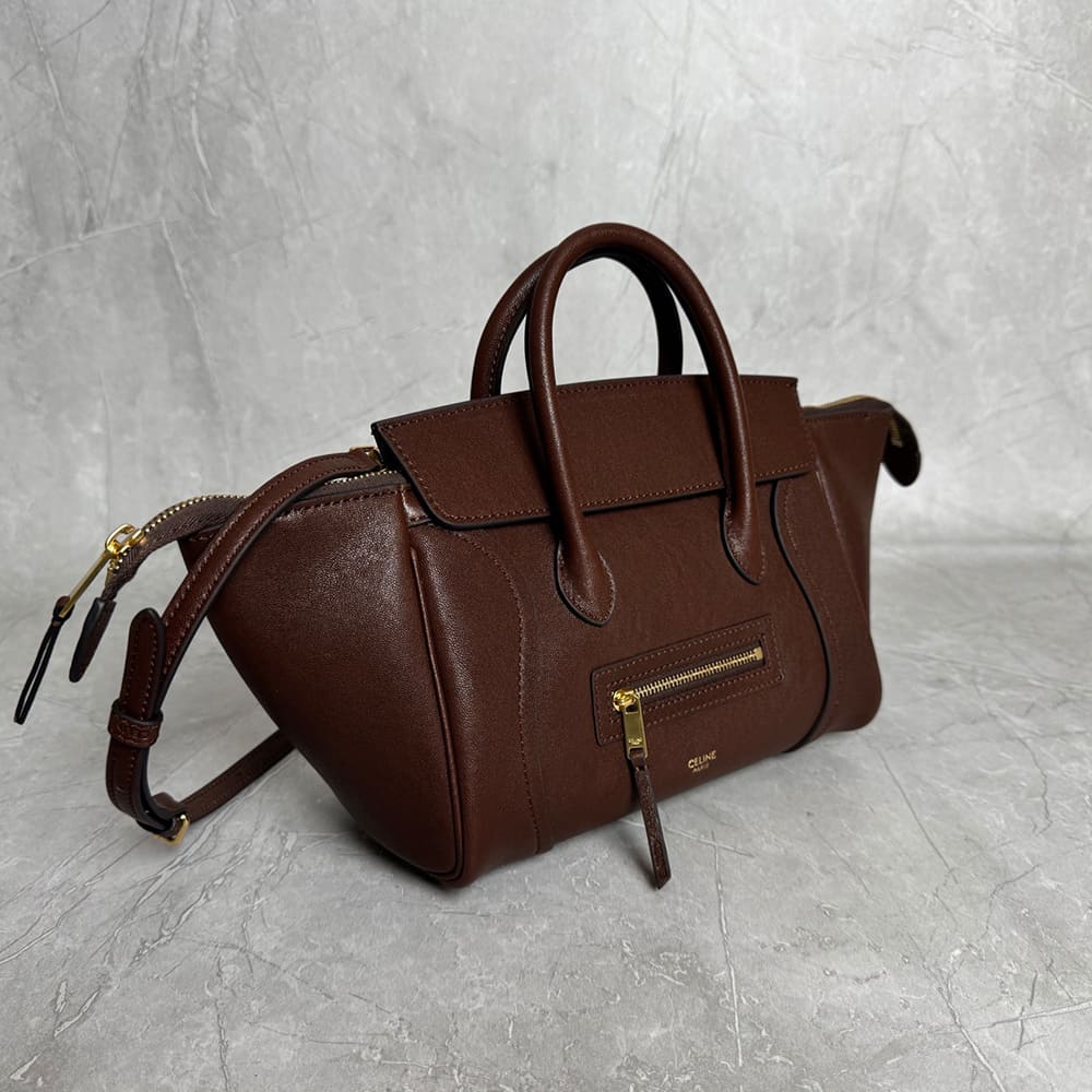 ce1i*e small new lU*gage in s*pple shiny lambskin(high-end grade)