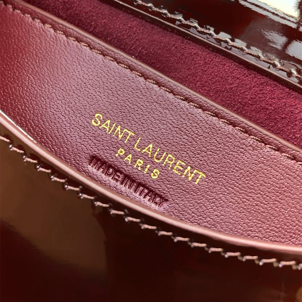 Y51 Mini VOLTAIRE TOP HANDLE bag in patent leather