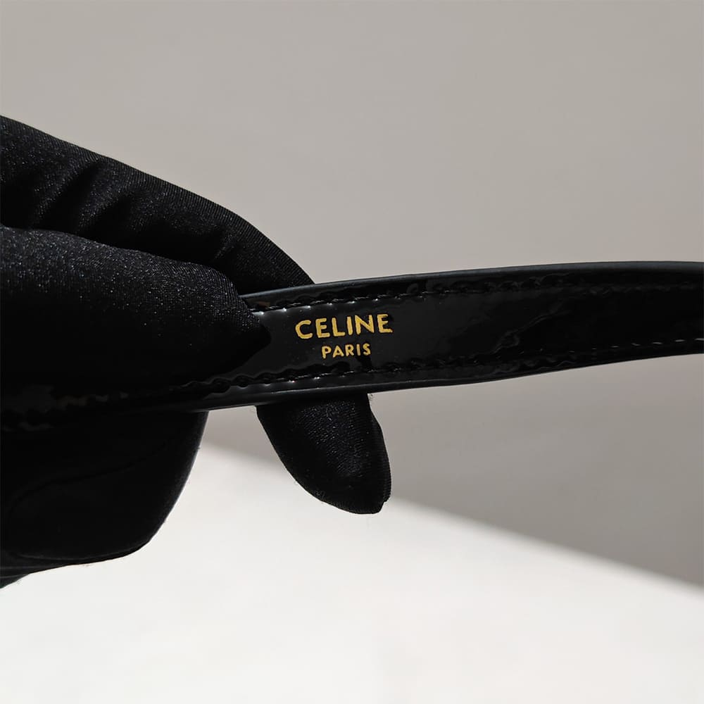 Ce1i*e TEEN GARANCE bag in PATENT CALFSKIN(HIGH-END GRADE)