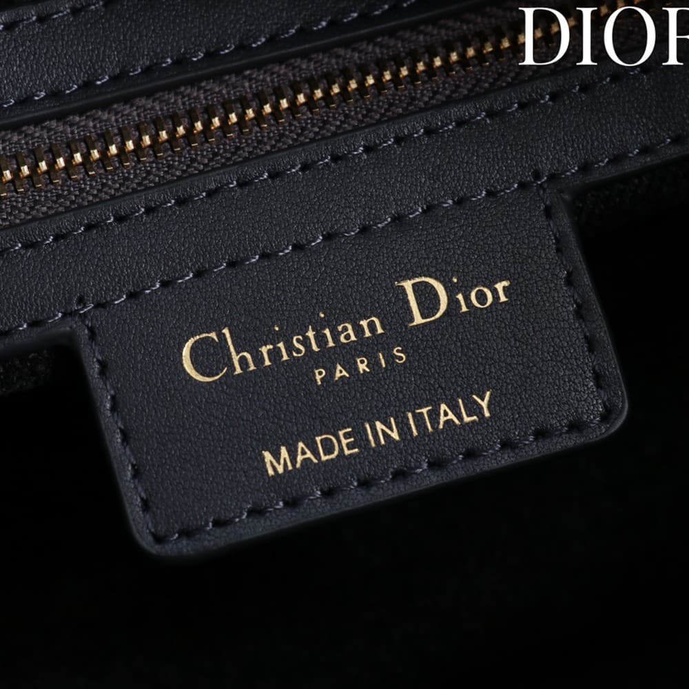 D10r Small D-Journey Bag in Two-Tone Calfskin(HIGH-END GRADE)