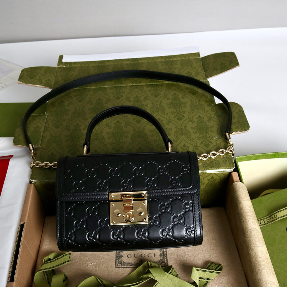 Gvc*1 Padlock small top handle bag(HIGH-END GRADE)
