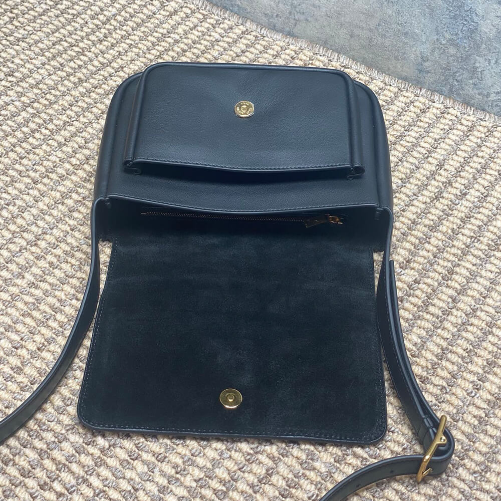 Y51 Niki satchel in leather(HIGH-END GRADE)