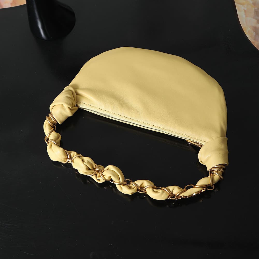 Y51 AMALIA mini hobo in lambskin(HIGH-END GRADE)