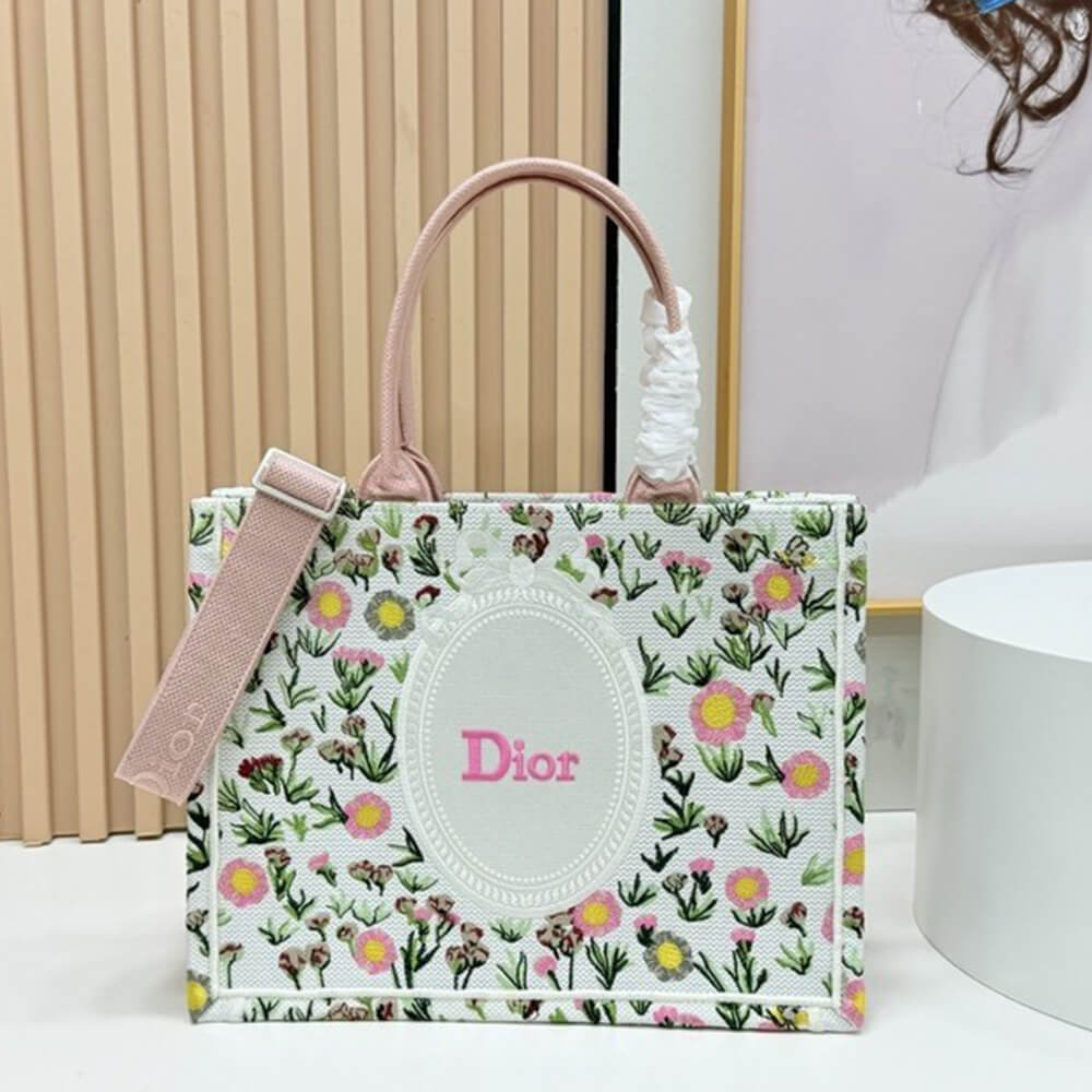 Medium D10r Book Tote(HIGH-END GRADE)