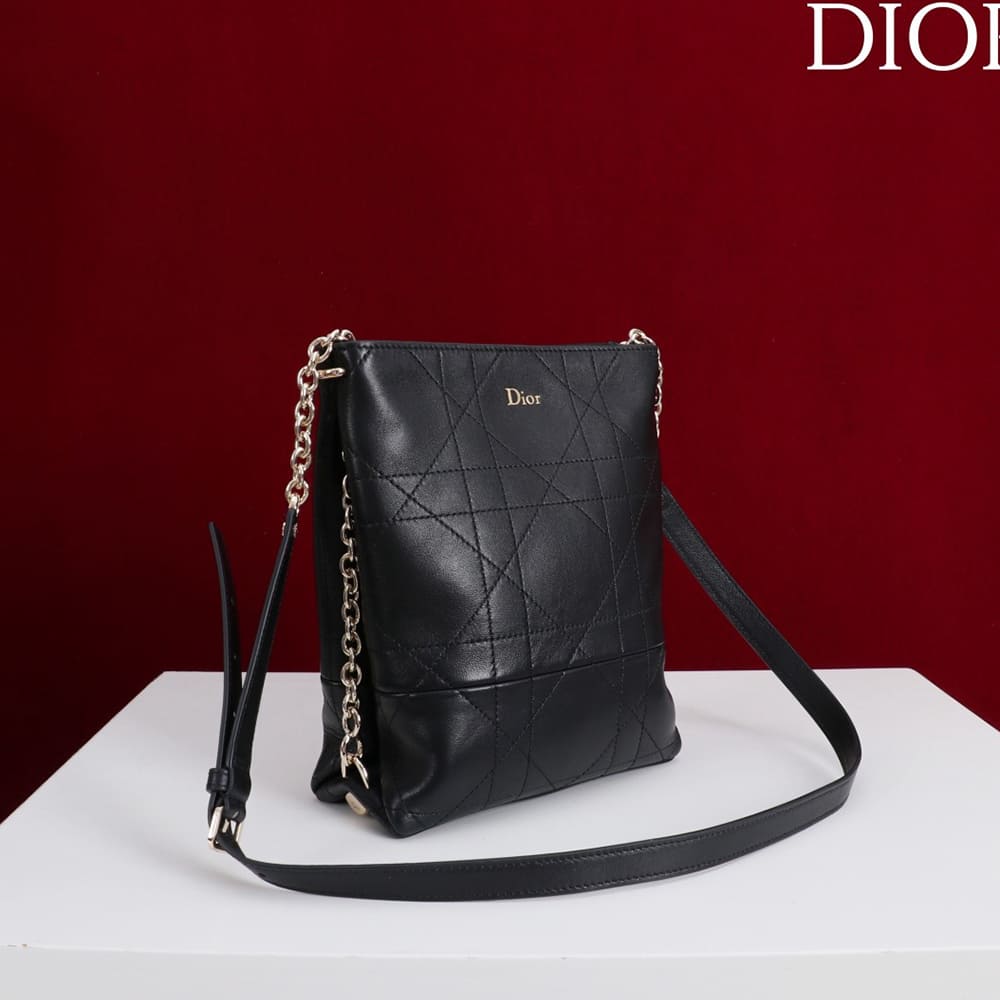 Small Vertical D10r Trianon Bag with Chain(HIGH-END GRADE)