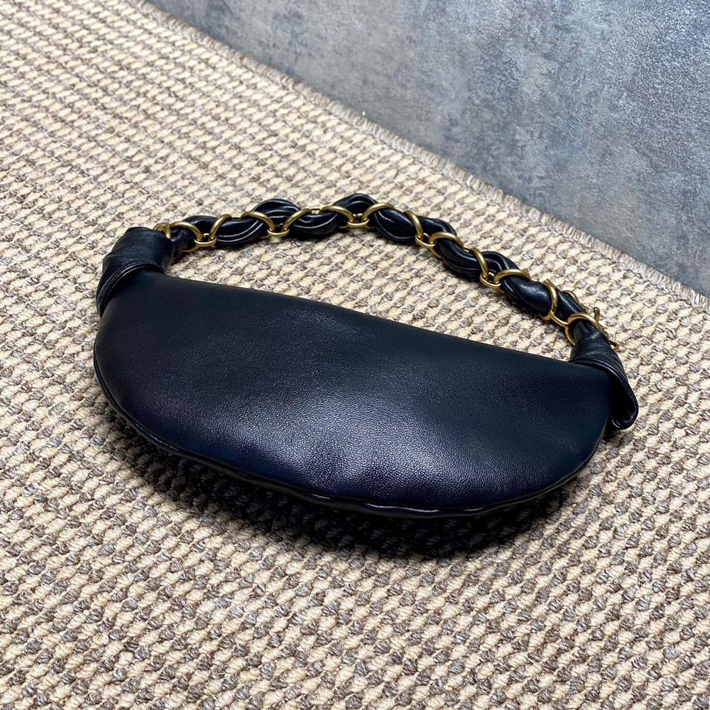 Y51 AMALIA mini hobo in lambskin(HIGH-END GRADE)