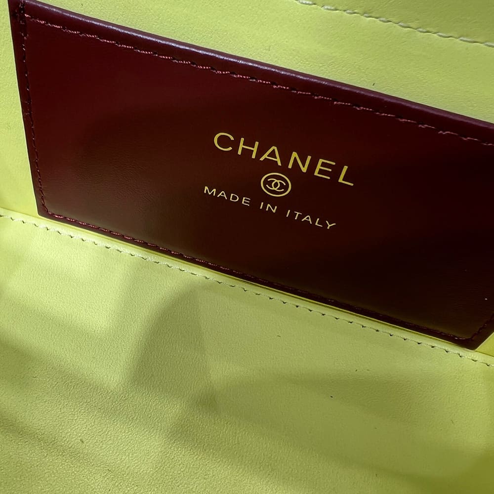 Ch**el Long Vanity with Leather Strap(HIGH-END GRADE)