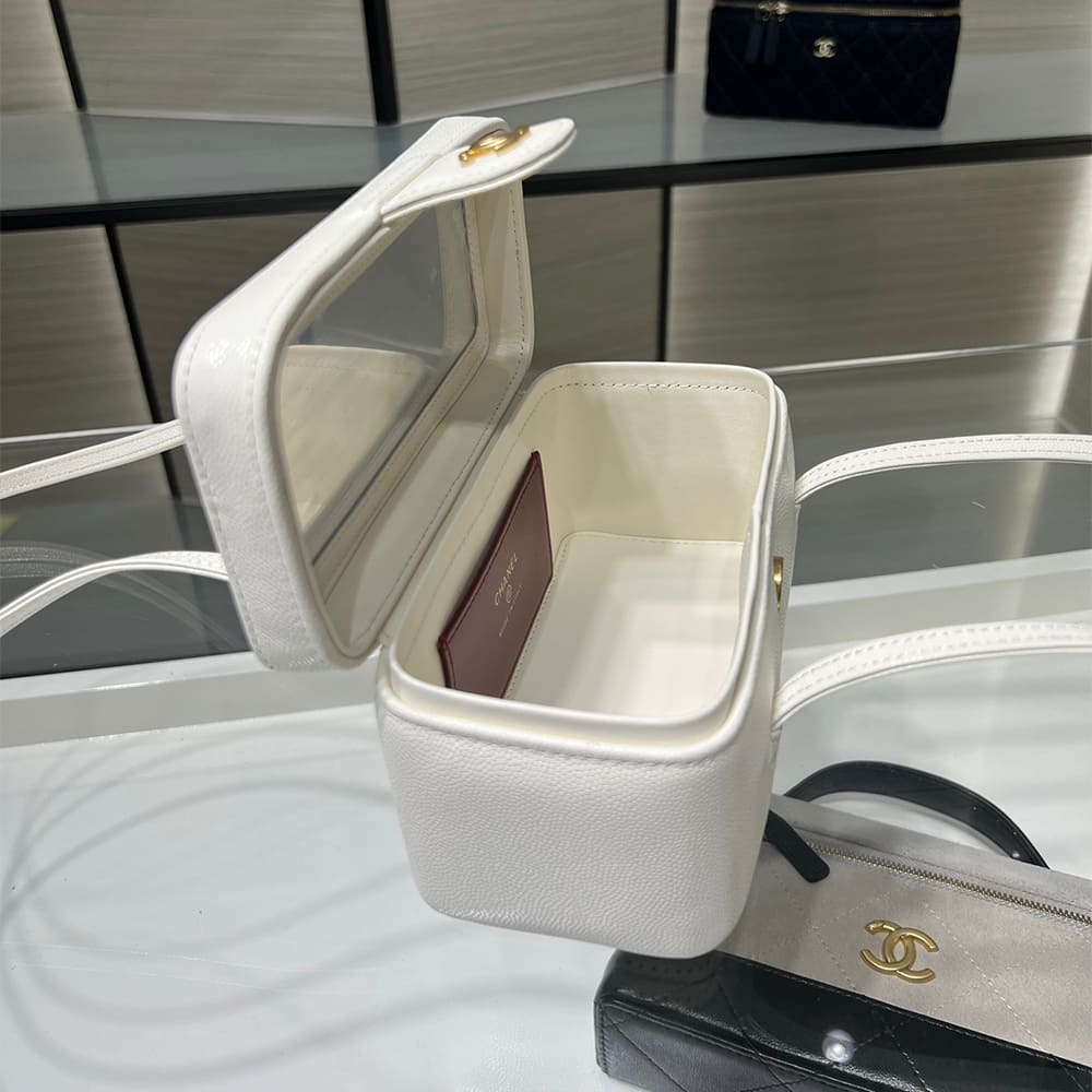 Ch**el Long Vanity with Leather Strap(HIGH-END GRADE)